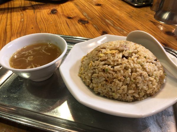 「チャーハン(中)700円」@中華そば まるきの写真