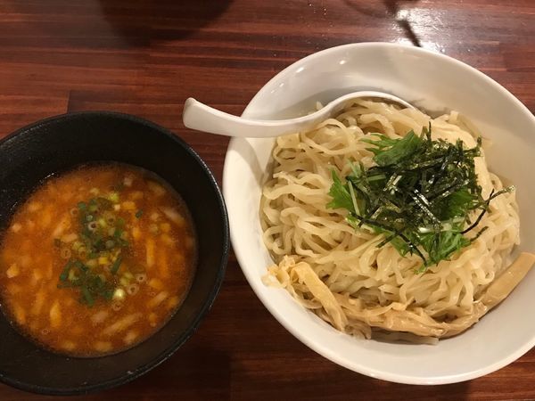 「濃厚鶏辛つけそば ¥880(特盛+¥150)」@麺屋きよたかの写真