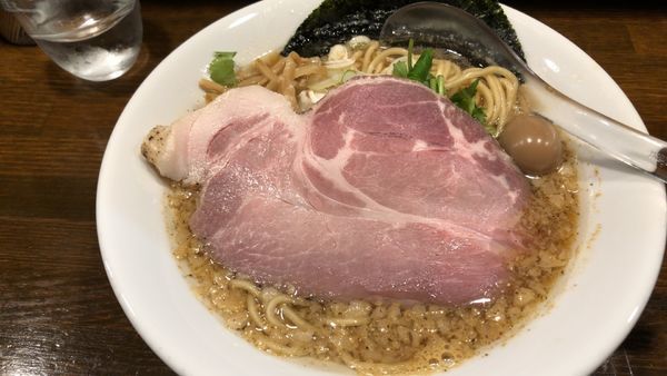 「焼き秋刀魚らぁ麺 麺200g 650円」@Soupmenの写真