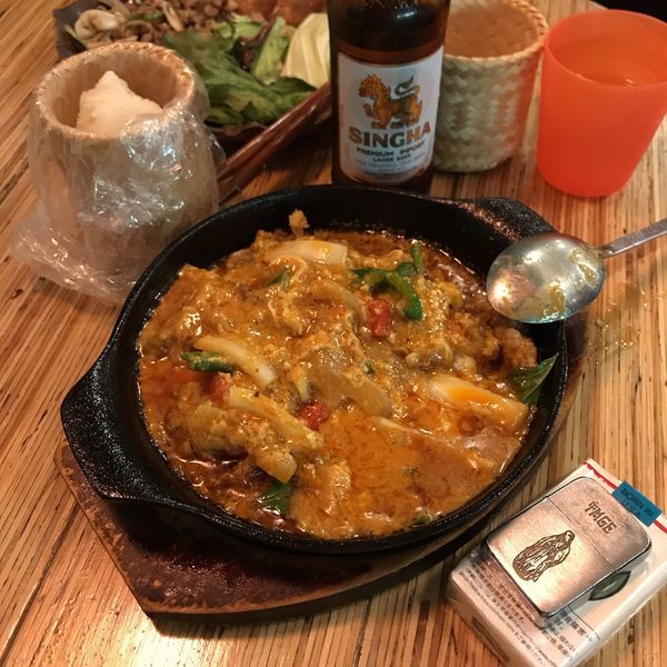 「プーニムパッポンカリー」@カオマンガイバザールの写真