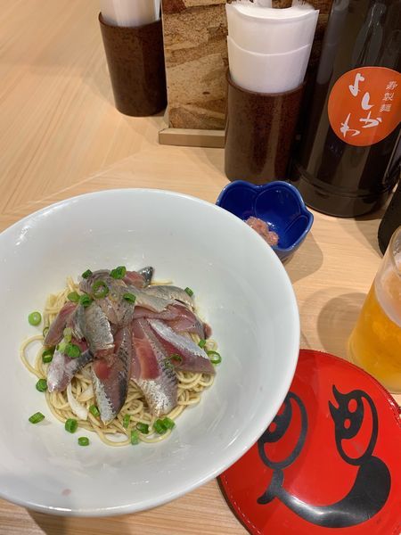 「いわしそば」@寿製麺 よしかわ 西台駅前店の写真