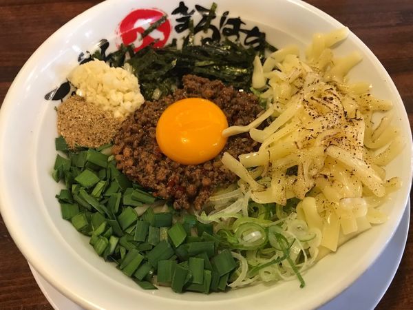 「台湾まぜそば あぶりチーズ」@まるはち 春日井店の写真