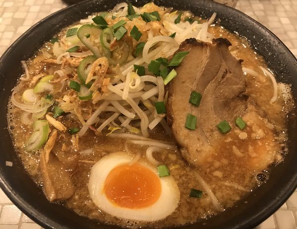 「こってり味噌らーめん」@味噌屋 雷門 千葉店の写真