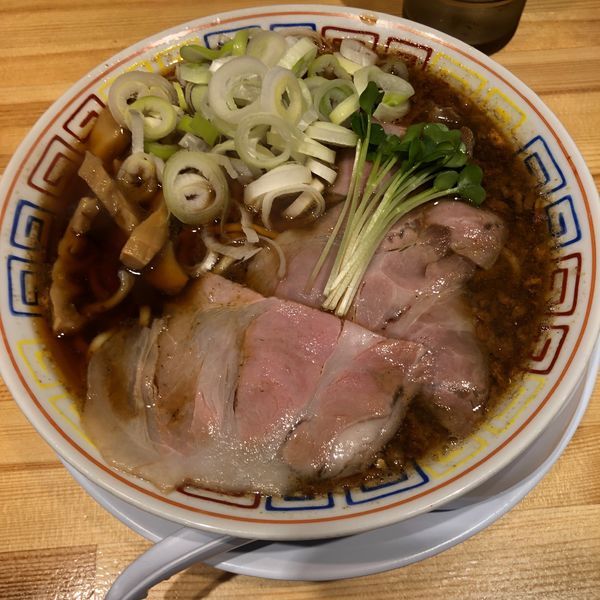 「サバ醤油そば」@サバ6製麺所 阪急梅田店の写真