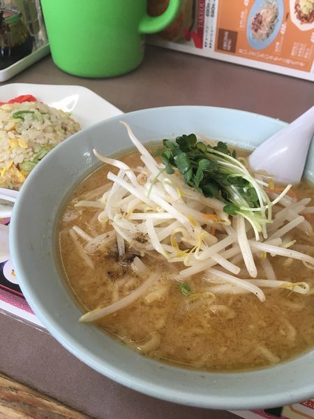 「みそラーメンBランチ」@くるまやラーメン 佐久インター店の写真