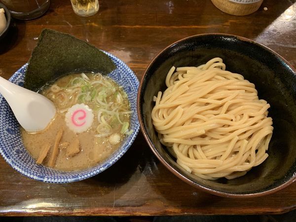 「つけ麺太麺並 800円」@つけ麺 紅葉の写真