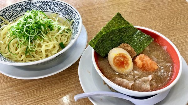 「肉そばつけ麺」@丸源ラーメン 西府中店の写真
