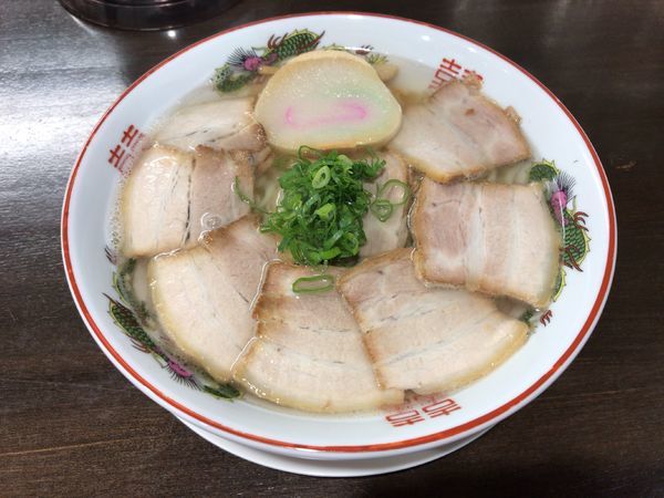 「肉そば」@自家製麺中華そば 番家の写真