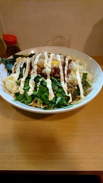 「限定　我流台湾混ぜ蕎麦950円大盛100円」@豚星。の写真