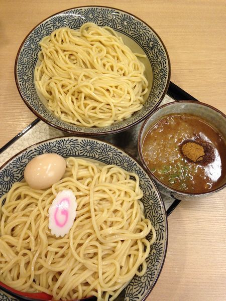 「味玉濃厚つけ麺 特大 1166円」@中華そば 葵 ララガーデン川口店の写真