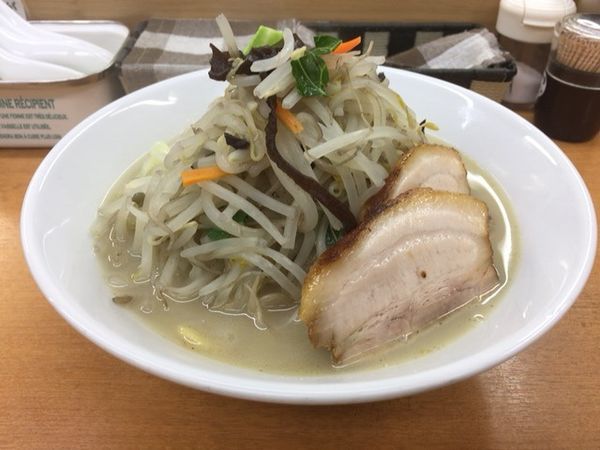 「鶏ぶた塩タンメン（大）」@富白 御徒町本店の写真