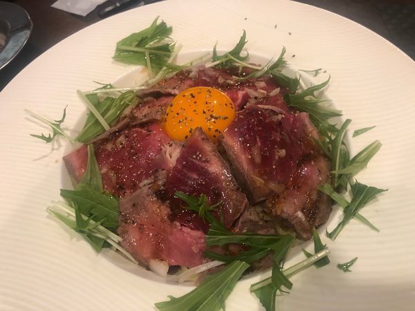 「ローストビーフまぜそば」@ChineseDining TRANPの写真