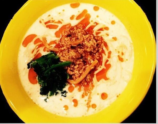 「冷やし豆乳担担担麺　８００円」@らーめん 惠本将裕の写真