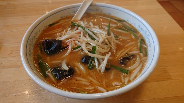 「みそラーメン(529円)」@ぎょうざの満洲 戸田公園西口店の写真
