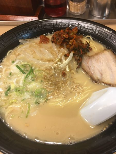 「楽勝ラーメン390円」@楽勝ラーメンの写真