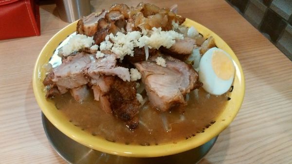 「豚そば850円+その他」@茨城豚そば 特龍 水戸堀町店の写真