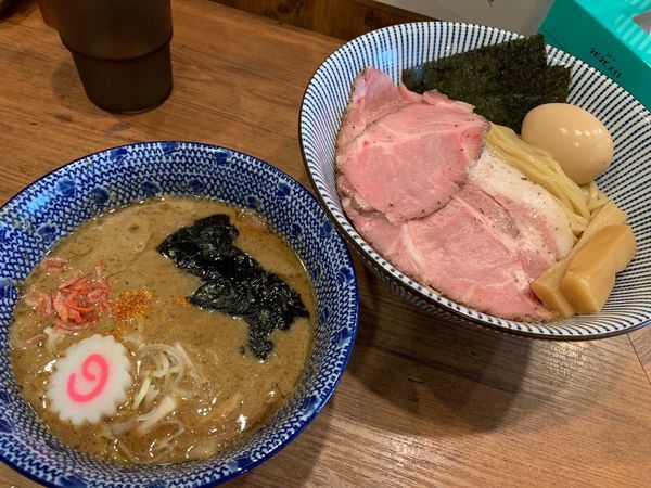 「特製海老つけ麺」@俺の麺 春道の写真