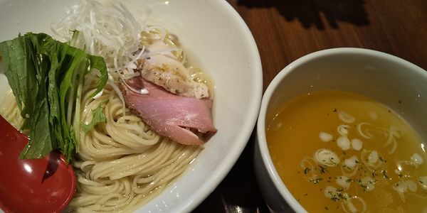 「清湯つけ麺しお」@麺屋 翔 品川店の写真
