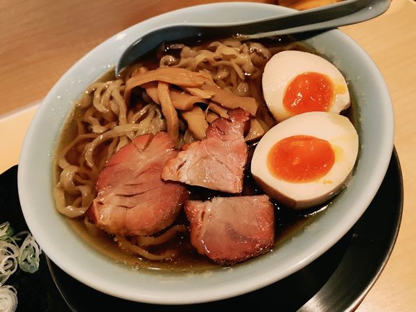 「味玉ラーメン」@中華そば 麦萬の写真