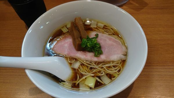 「鶏そば_780円」@鶏そば 煮干そば 花山の写真