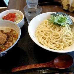 濃厚つけ麺 トマトライス付き