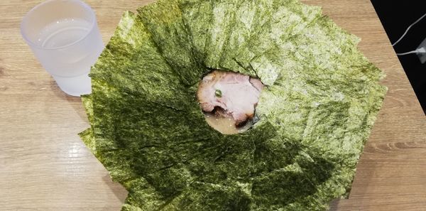 「のりのりラーメン８００円、味玉１００円、替玉１００円」@らーめん専門店 小川 高幡不動店の写真