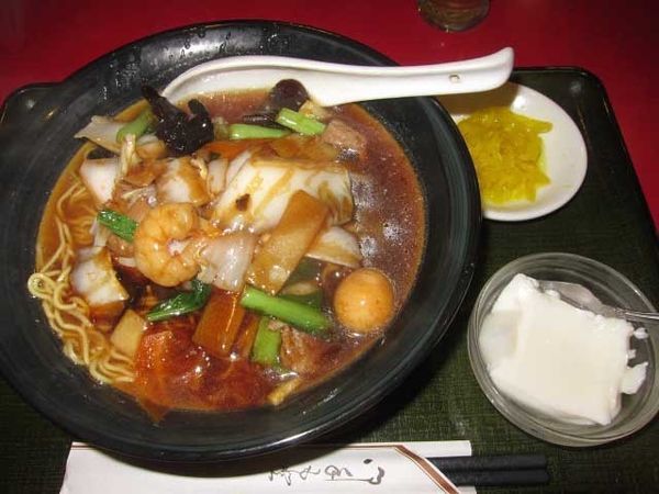 「五目湯麺（単品）　600円（ランチ）」@花彫酒家の写真