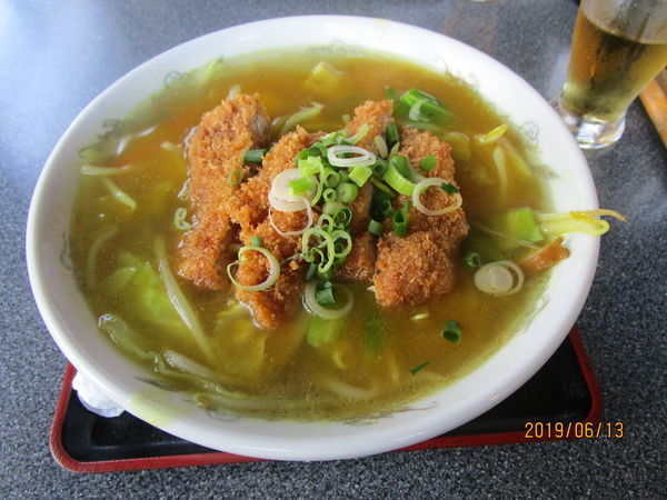 「カツカレーラーメン」@信州の写真