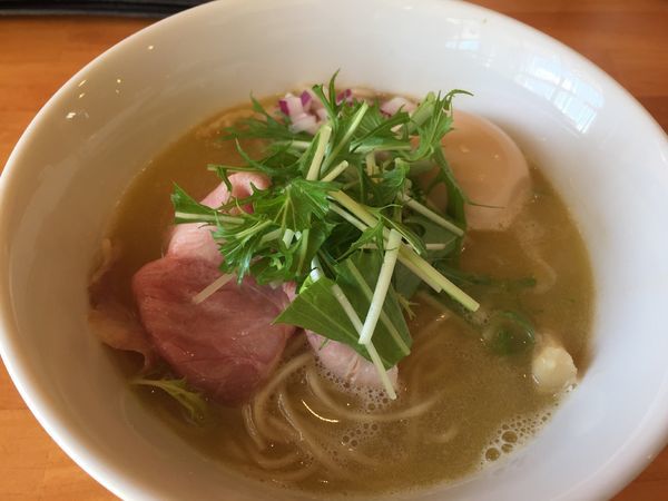 「濃厚鶏らーめん味玉トッピング」@らーめん コッコの写真