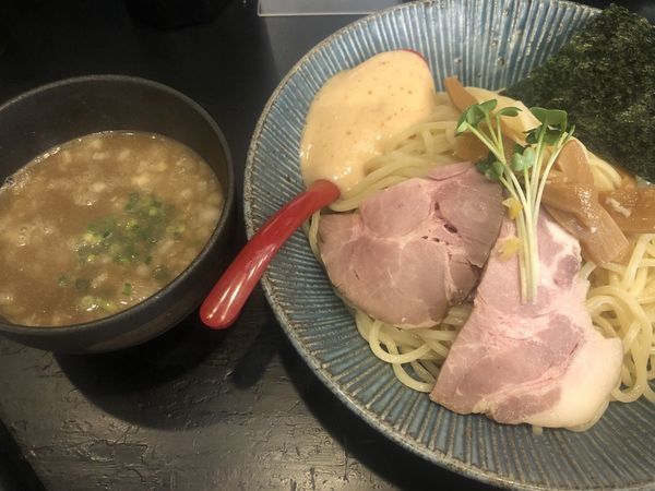 「梅と煮干つけ麺・大盛（850円）」@麺屋 ちょこざいの写真