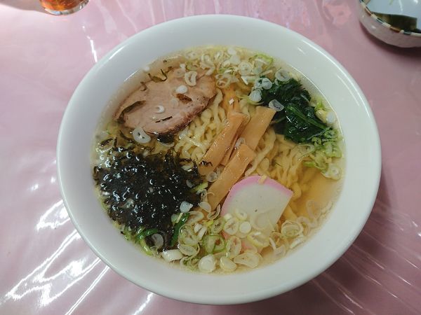 「らーめん 700円」@ラーメン おおもりの写真