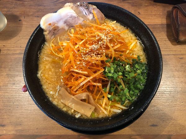 「コクネギ味噌ラーメン」@らーめんすずらんの写真