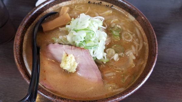 「炙り味噌らーめん」@麺匠 真武咲弥 松本店の写真