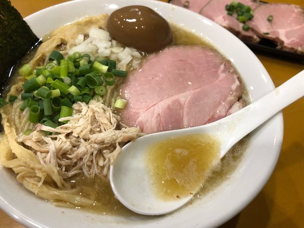 「味玉濃厚塩ラーメン」@麺屋 扇 SENの写真