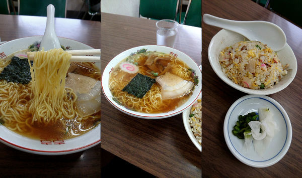 「『ラーメン+半チャーハンセット(￥950)』」@多万里食堂の写真