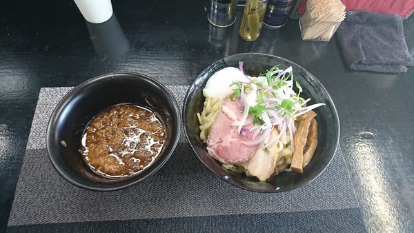 「つけあぶらそば（900円）＋ライス（100円）」@天元突破の写真