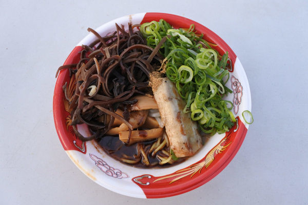 「和だし豚骨味噌らあめん＋九条ねぎダブル＋きくらげ」@中華蕎麦とみ田 冨田治PRESENTS 最強ラーメン祭2019 in 小山の写真