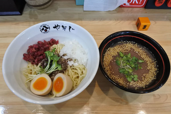 「【限定】梅つけ麺￥８００」@支那そば やそじの写真