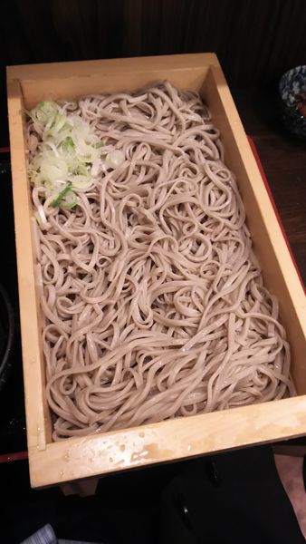 「匠の乱切りそば」@蕎麦たかね 茅場町店の写真