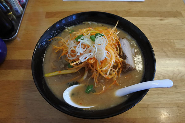 「ネギみそラーメン￥８２０」@手打ち中華 こころの写真