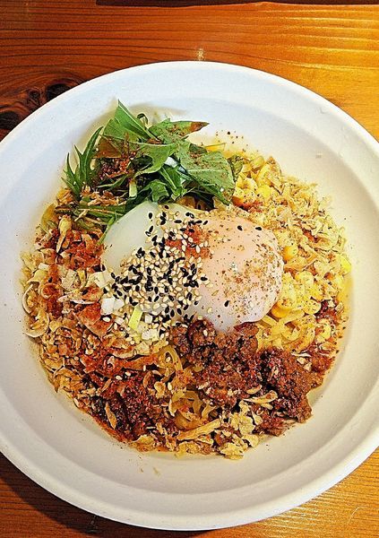 「汁なし担担麺 900円」@Hino担担麺 kokuuの写真