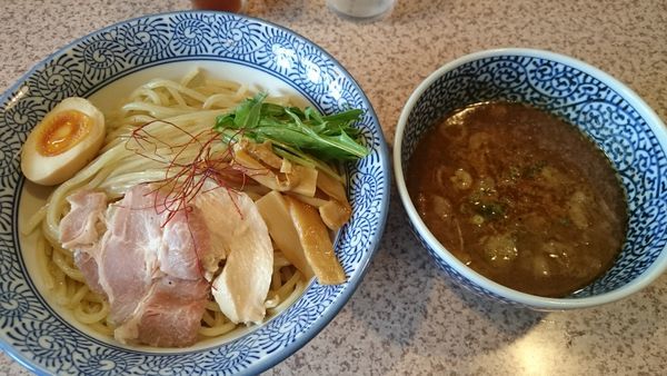 「とんこつ魚介のつけそば」@麺処 かつ善の写真