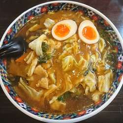 カレー広東メン+味玉(900円)