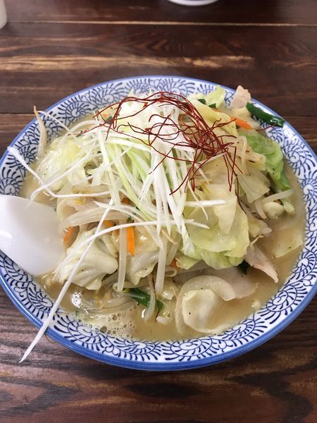 「タンメン(大盛)」@ちょっと美味しい中華食堂 大門の写真