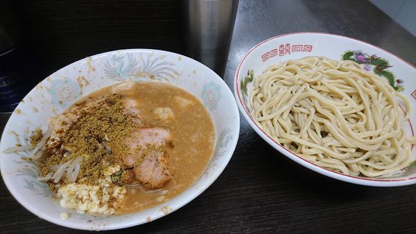 「小750円+つけ麺100円+カレー50円」@ラーメン二郎 川越店の写真