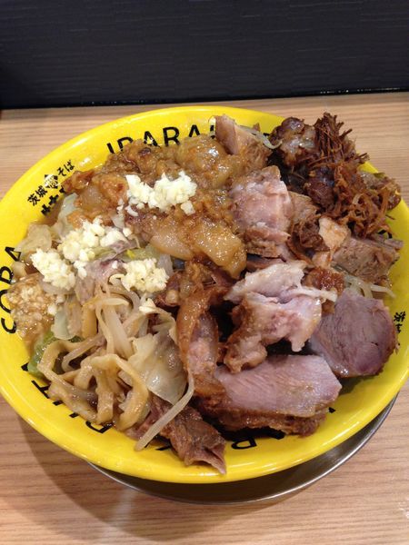 「豚そば 850円 豚増し150円」@茨城豚そば 特龍 水戸堀町店の写真