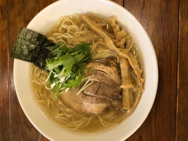 「塩旨そば 760円+大盛り100円」@武麗舞の写真