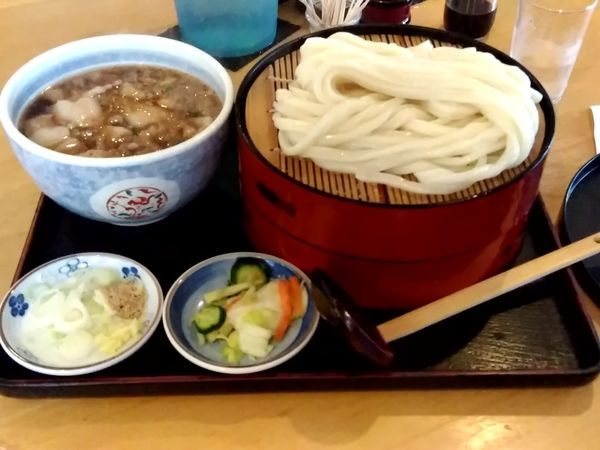 「うまかうどん(二枚)1,000円」@田中屋の写真