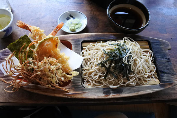 「天ざるそば」@はつ花そば 新館の写真