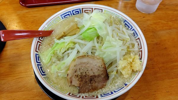 「味噌もやしラーメン　中」@麺屋 登夢道 茅ヶ崎本店の写真